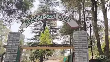 अल्मोड़ा: पपरशैली के लोगों ने वन विभाग पर सिमतोला ईको पार्क में आग लगाने का आरोप लगाया, विभाग ने बताया कंट्रोल बर्निंग