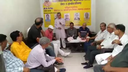 थानेसर: अश्वनी वालिया ऑल इंडिया पत्रकार एकता संघ की केंद्रीय कार्यकारिणी के सदस्य नियुक्त होने पर सम्मानित