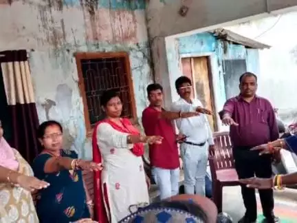 इचाक: मांगूरा में मादक पदार्थों पर रोक लगाने के लिए शपथ ग्रहण समारोह आयोजित