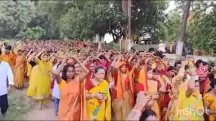 घाटशिला: मऊभंडार में श्री जगन्नाथ महाप्रभु का देव स्नान पूर्णिमा हर्षोल्लास से सम्पन्न, 1251 महिलाओं ने निकाली कलश यात्रा