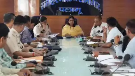 मेदिनीनगर (डालटनगंज): उपायुक्त ने खनन टास्क फोर्स की बैठक की, पलामू में 15 अक्टूबर तक बालू उठाने पर रोक लगाई
