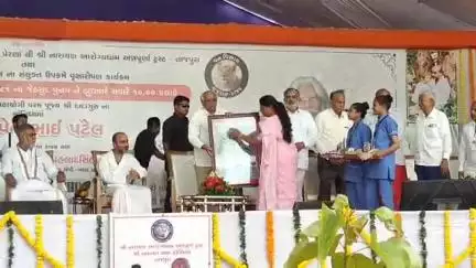 મોરવા હડફ: તાજપુરા ખાતે આયોજિત કાર્યકમમાં મોરવા હડફ ધારાસભ્ય દ્વારા મુખ્યમંત્રી ભૂપેન્દ્રભાઈ પટેલનું સ્વાગત કરવામાં આવ્યું