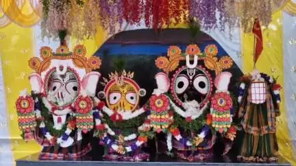 ବସ୍ତା: ସିଂଲା ସ୍ଥିତ ନିର୍ମାଲ୍ୟ କ୍ଷେତ୍ର ଜଗନ୍ନାଥ ମନ୍ଦିର ରେ ମହାଆଡମ୍ବର ରେ ପାଳନ ମହାପ୍ରଭୁ ଙ୍କ ସ୍ନାନ ଯାତ୍ରl