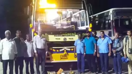 கூடலூர்: கூடலூரில் இருந்து பாலக்கோடு பகுதிக்கு புதிய பேருந்து சேவை துவக்கம்