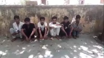 लाडपुरा: कोटा में युवक से तलवार-डंडों से मारपीट करने वाले बदमाश गिरफ्तार, किराने की दुकान पर घेरकर किया था हमला, बाइक पर भागे थे