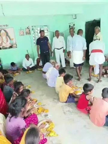 धोरैया: जोकी गांव में संत कबीर साहेब की जयंती धूमधाम से मनाई गई, भंडारे का आयोजन
