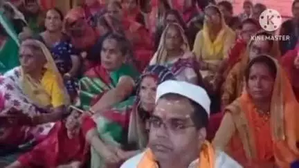 स्याल्दे: वृद्ध केदारेश्वर धाम में आयोजित श्रीमद्भागवत महापुराण की दिव्य कथा में उमड़ी भीड़