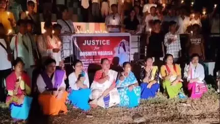 ডিফু: ৰশ্মিতা হোজাইৰ মৃত্যুত ধনশিৰিত বুধবাৰে সন্ধিয়া ৭ বাজি ৩০ মিনিটত মম বাতি লৈ প্রতিবাদ ডিমাচা দল-সংগঠনৰ