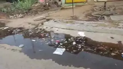 पटेरा: पटेरा नगर के वार्ड नंबर 2 में नाली का गंदा पानी बना लोगों के लिए मुसीबत, ज़िम्मेदार नहीं दे रहे ध्यान  #jansamasya