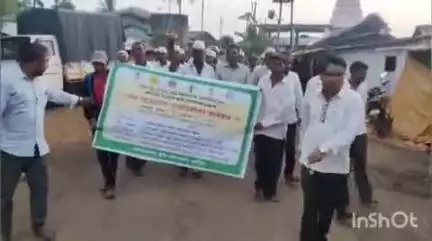 पेठ: कोपूर्ली येथे कृषी विभागाच्या वतीने समाज सहभागीय सुक्ष्म नियोजन शून्य दिवस कार्यक्रम मशाल फेरी संपन्न