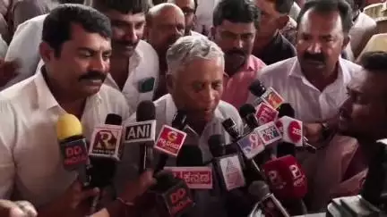 ಗುಬ್ಬಿ: ಎಕ್ಸ್ ಪ್ರೆಸ್ ಲಿಂಕ್ ಕೆನಾಲ್ ಕಾಮಗಾರಿ ಅವೈಜ್ಞಾನಿಕ, ಸ್ಥಗಿತಕ್ಕೆ ಸಿಎಂ, ಡಿಸಿಎಂಗೆ ಪತ್ರ: ಡಿ.ರಾಂಪುರದಲ್ಲಿ ಕೇಂದ್ರ ಸಚಿವ ಸೋಮಣ್ಣ