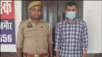 बिजनौर: हल्दौर पुलिस ने जानलेवा हमले के फरार अभियुक्त को गिरफ्तार कर जेल भेजा