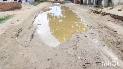 शंकरगढ़: हरिजन पारा में बदहाल सड़क से ग्रामीणों को हो रही हैं भारी समस्याएं