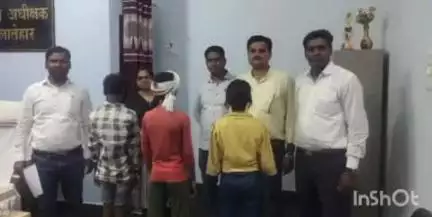 लातेहार: कैमा ईंट भट्ठा से दो बालक व एक बालिका श्रमिक को कराया गया विमुक्त