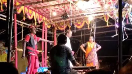 ময়ূরেশ্বর ১: ধর্মরাজ পূজা উপলক্ষে পঞ্চরসের আসর রাওতারা গ্রামে