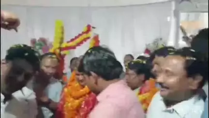 जगदलपुर: छत्तीसगढ़ बेवरेज कॉरपोरेशन के अध्यक्ष श्रीनिवास राव मद्दी का झंकार टॉकीज चौक में हुआ भव्य स्वागत