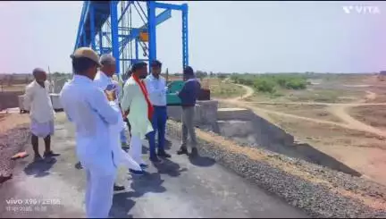 झारडा: झारडा तहसील के ग्राम सामाकोटा में सिंचाई के लिए कालीसिंध नदी पर बैराज बनकर तैयार