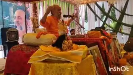रामपुर: दरबार परिसर रामपुर में श्रीमद्भागवत कथा का हुआ शुभारंभ, लोक निर्माण विभाग मंत्री विक्रमादित्य सिंह रहे मौजूद