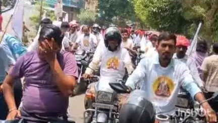 बिजनौर: बिजनौर में भुईयार समाज उत्थान समिति ने संत कबीर साहब के प्रकट उत्सव पर निकाली शोभायात्रा