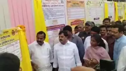 జమ్మలమడుగు: జమ్మలమడుగు : ఎమ్మెల్యే అధ్యక్షతన  స్వర్ణాంధ్ర #2047 పనుల  ప్రారంభోత్సవం - పనుల శంకుస్థాపనలు కార్యక్రమం