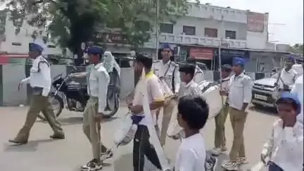 कामठी: जयस्तंभ चौक येथे संत कबीर जयंती निमित्त काढण्यात आली शोभायात्रा