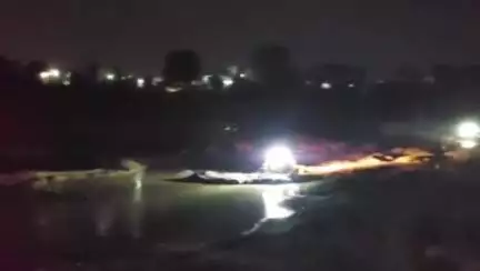 गंगधार: गंगधार के समीप छोटी कालीसिंध नदी पर बजरी माफिया सक्रिय, रात के अंधेरे में बड़े स्तर पर अवैध खनन किया जा रहा
