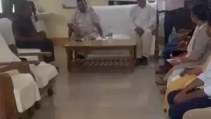बहरी: वन कर्मचारी संघ के प्रांत अध्यक्ष का सीधी में आगमन, वन कर्मियों ने किया स्वागत