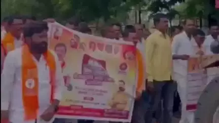 घनसावंगी: क्या हुआ तेरा वादा (शिवसेना )उद्धव बाळासाहेब ठाकरे गटाचे घनसावंगी तहसील कार्यालयावर मोर्चा