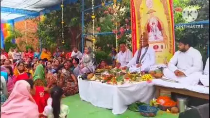 तौलीपाली गांव में कबीर जयंती पर भव्य कार्यक्रम आयोजित, चौका आरती और भंडारे में बड़ी संख्या में श्रद्धालु हुए शामिल