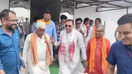 राजगढ़: कांग्रेस से पूर्व सांसद लक्ष्मण सिंह के निष्कासन पर राज्यमंत्री नारायण सिंह पंवार ने मीडिया से की बात