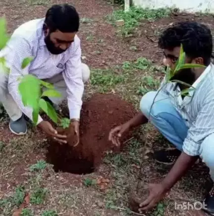 पुष्पराजगढ़: पुष्पराजगढ़ विधायक फूदेलाल सिंह ने इमली खेरवा में किया वृक्षारोपण