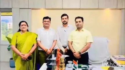 नर्मदापुरम के राज्यसभा सांसद ने भोपाल में नगरीय प्रशासन एवं विकास विभाग के आयुक्त से की मुलाकात