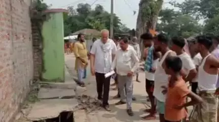 कदवा: निस्ता पहुंचे विधायक, ग्रामीणों से मिलकर स्थानीय समस्याओं से हुए अवगत