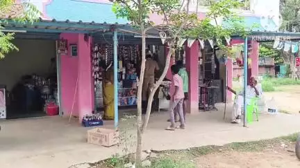 நாட்றாம்பள்ளி: ஜங்களாபுரம் பகுதியில் மளிகை கடையில் நுழைந்த 4அடி நீளமுள்ள கொம்பேறி மூக்கன் பாம்பை லாவகமாக பிடித்த தீயணைப்பு துறையினர்