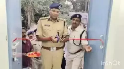 मढ़ौरा: मढ़ौरा थाना के नवनिर्मित महिला बैरक का वरीय पुलिस अधीक्षक ने किया उद्घाटन