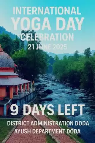 09 days to go for #IDY2025

#InternationalDayofYoga2025 #YogaForOneEarthOneHealth 
#railminindia 
#moayush