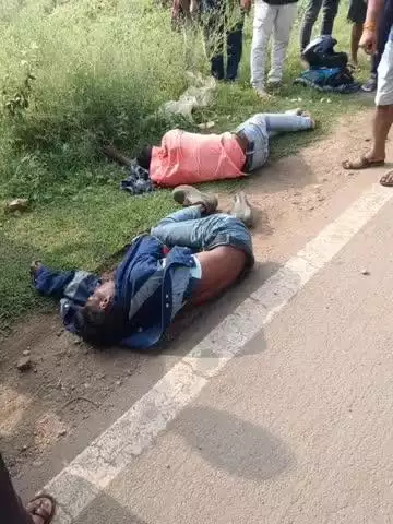 ଅନୁଗୋଳ: କୁମଣ୍ଡ ଡେରଜାଙ୍ଗ ଗ୍ରାମ ନିକଟରେ ଦୁଇ ବାଇକ ଦୁର୍ଘଟଣାରେ ଦୁଇ ମୃତ; ଦୁଇ ଗୁରୁତର