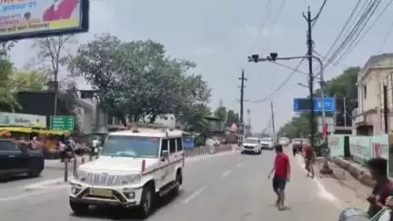 सागर: डिप्टी सीएम राजेंद्र शुक्ल पहुंचे सागर, मोती नगर चौराहा पर हुआ भव्य स्वागत