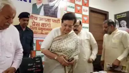 जगाधरी: यमुनानगर पहुंची भाजपा सांसद रेखा शर्मा, प्रधानमंत्री के 11 साल के कार्यकाल की उपलब्धियां बताईं