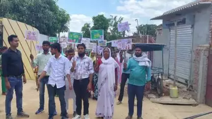 चान्हो: बलसोकरा में नशा मुक्ति के लिए जन जागरूकता अभियान चलाया गया