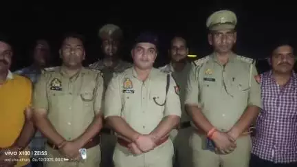 किरावली: फतेहपुर सीकरी में पुलिस मुठभेड़ में वांछित 2 बदमाश गिरफ्तार, एक को लगी गोली: एसीपी