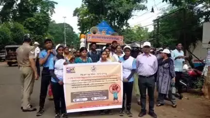 ବାରିପଦା ମ୍ୟୁନିସିପାଲଟି: ଶିଶୁ ସୁରକ୍ଷା ଦିବସ ଅବସରରେ ବାରିପଦା ସ୍ଥିତ ଶ୍ରମିକ କାର୍ଯ୍ୟାଳୟ ପରିସରରୁ ଏକ ସଚେତନତା ରାଲି ଅନୁଷ୍ଠିତ