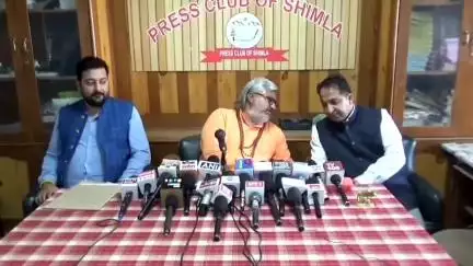 शिमला शहरी: स्वामी अविमुक्तेश्वर आनंद सरस्वती ने हिमाचल सरकार से गाय को राज्यमाता का दर्जा देने की उठाई मांग