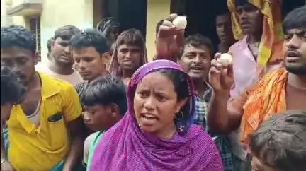 হরিহরপাড়া: সদানন্দপুর বাগানপাড়ায় ICDS সেন্টারে নিম্নমানের খাবার ও অনিয়মের অভিযোগ, বিক্ষোভ গ্রামবাসীদের #jansamasya