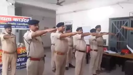बेलदौर: थाना परिसर में पुलिस कर्मियों एवं पदाधिकारियों को बाल श्रम उन्मूलन की शपथ दिलाई गई