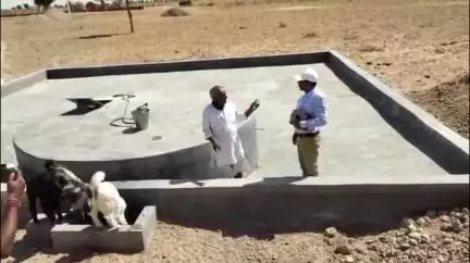 कोलायत: कोलायत के मंडाल और गोविंदसर में वंदे गंगा जल संरक्षण के तहत बने टांको व डिग्गियों का अधिकारियों ने किया निरीक्षण