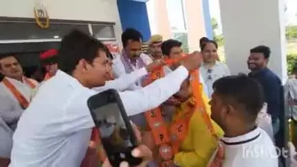 टोंक: भाजपा प्रदेश महामंत्री खंडार विधायक जितेंद्र गोठवाल का टोंक में जिलाध्यक्ष चंद्रवीर सिंह ने किया स्वागत