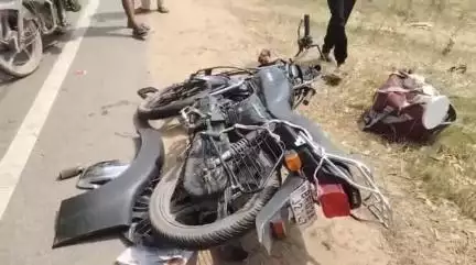जगदीशपुर: सड़क हादसे में मोटरसाइकिल सवार एक व्यक्ति की मौत, बिहिया पीरो पथ के ब्लॉक मोड़ के पास की घटना