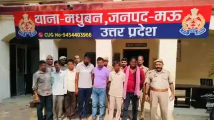 मधुबन: मधुबन पुलिस ने अलग-अलग गांव से शांति भंग की आशंका में 7 व्यक्तियों को भारतीय न्याय सुरक्षा संहिता की धारा 170 के तहत गिरफ्तार किया