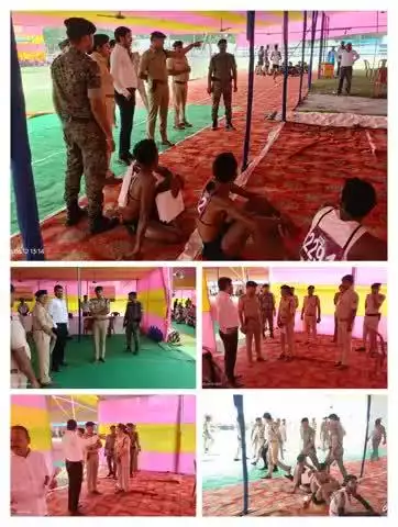 आज दिनांक-12.06.25 को जिला पदाधिकारी एवं पुलिस अधीक्षक, कटिहार द्वारा कटिहार जिलान्तर्गत राजेंद्र स्टेडियम में संचालित बिहार होमगार्ड भर्ती प्रक्रिया का निरीक्षण किया गया तथा संबंधित सभी अधिकारियों को निर्देशित